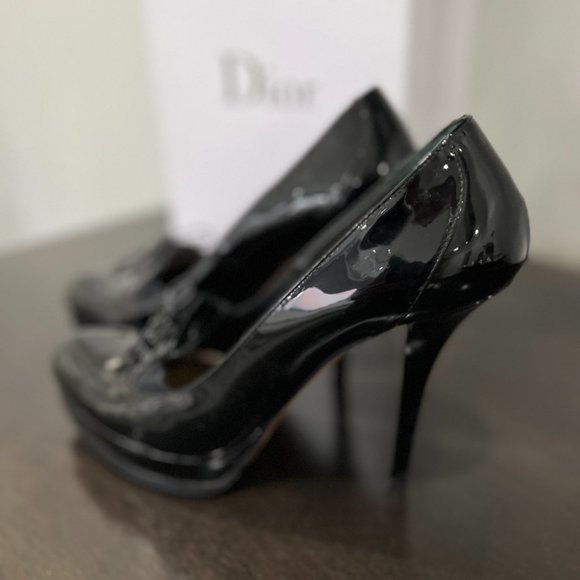 Dior Patent Corset Pumps Black - Picture 10 of 12